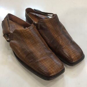 Emilio Franco Masai Ferro men's brown size 13 dress sandals casual boat beach